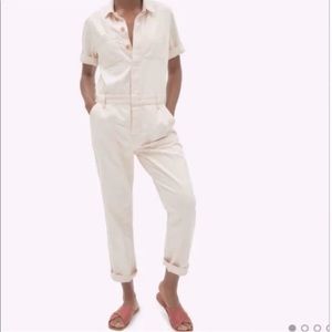 Everlane denim coveralls